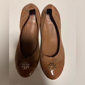 Tory Burch Cap-Toe Stretch Ballet Flats